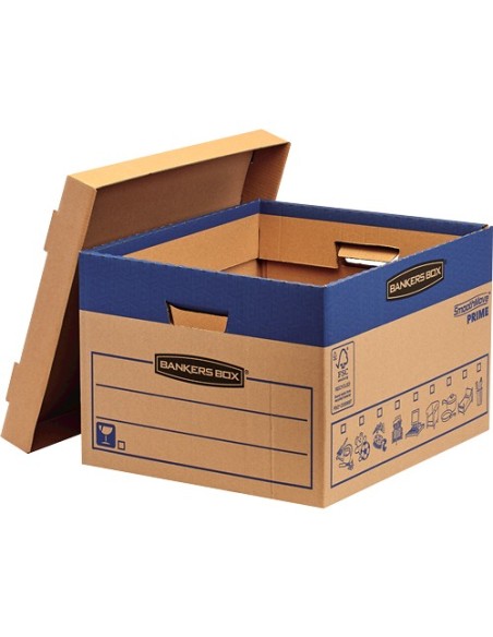 Fellowes 6203901 scatola di conservazione Armadietto portaoggetti Rettangolare Cartoncino Naturale