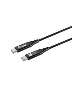 Equip 128389 cavo USB USB4 Gen 3x2 1,2 m USB C Nero
