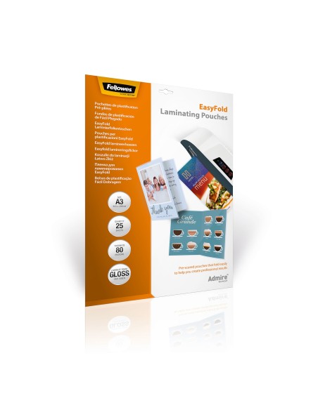 Fellowes 5602001 pellicola per plastificatrice 25 pz
