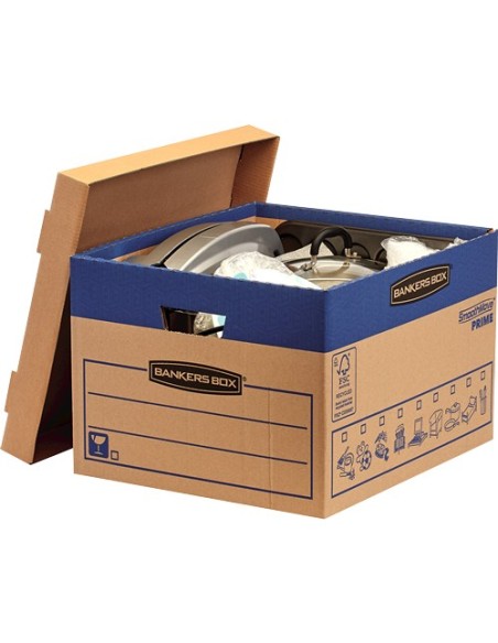 Fellowes 6204001 scatola di conservazione Armadietto portaoggetti Rettangolare Cartoncino Naturale