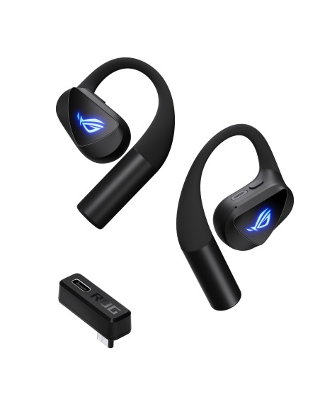 ASUS ROG Cetra Open Wireless Auricolare True Wireless Stereo (TWS) A clip Gaming Bluetooth Nero