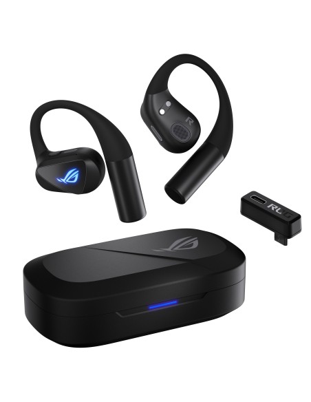 ASUS ROG Cetra Open Wireless Auricolare True Wireless Stereo (TWS) A clip Gaming Bluetooth Nero
