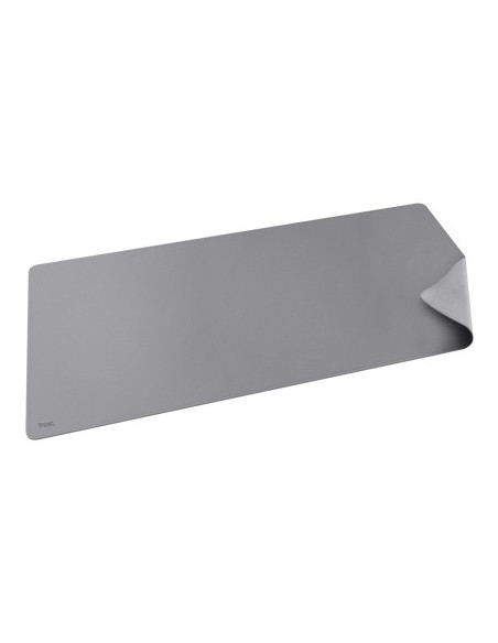 Trust Benya XXL sottomano Cloruro di polivinile (PVC) Grigio