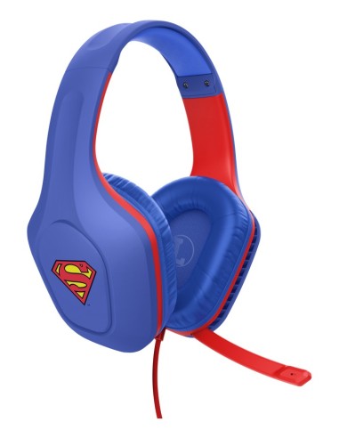 Trust GXT 415SM Zirox Auricolare Cablato A Padiglione Gaming Blu, Rosso