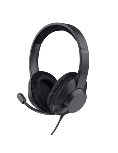 Trust Ayda Max Auricolare Cablato A Padiglione Musica e Chiamate USB Type-C   USB Type-A Nero