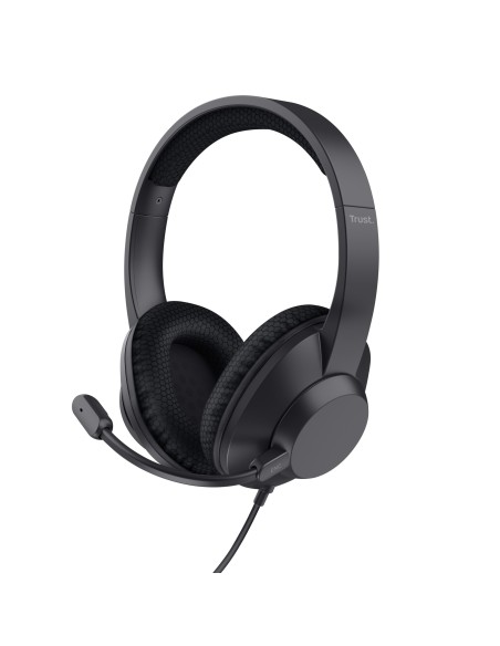 Trust Ayda Max Auricolare Cablato A Padiglione Musica e Chiamate USB Type-C   USB Type-A Nero