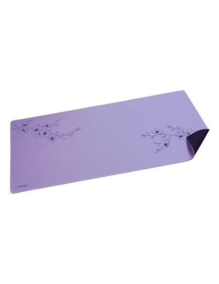 Trust GXT 759 XXL Tappetino per mouse per gioco da computer Blu, Viola