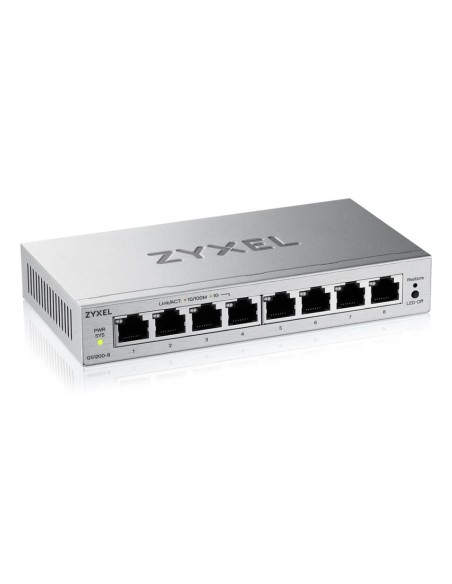 Zyxel GS1200-8V3 Gestito L2 Gigabit Ethernet (10 100 1000) Desktop Grigio
