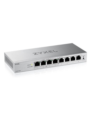 Zyxel GS1200-8HPV3 Gestito L2 Gigabit Ethernet (10 100 1000) Supporto Power over Ethernet (PoE) Desktop Grigio
