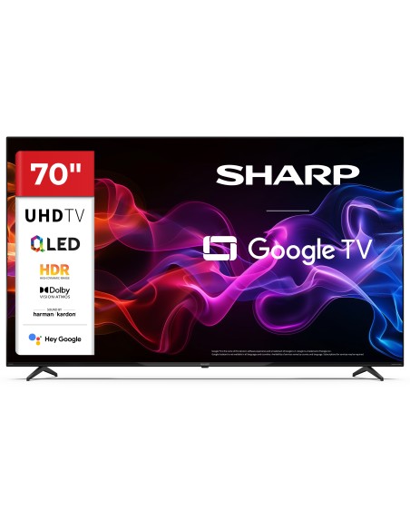 Sharp 70HP5265E TV 177,8 cm (70") 4K Ultra HD Smart TV Wi-Fi Nero