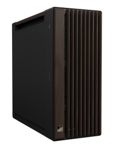 ASUS ProArt PA602 Wood Edition Modern Black - Metal Panel Midi Tower Nero, Legno 2