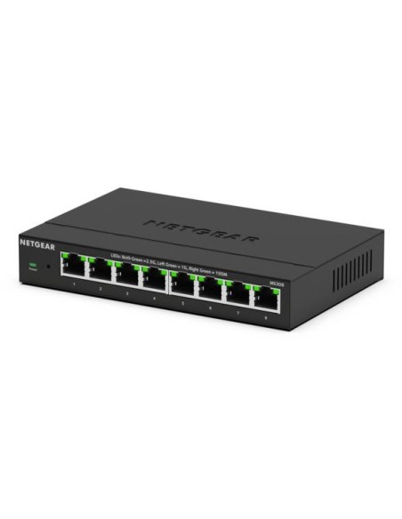 NETGEAR MS308 Non gestito 2.5G Ethernet (100 1000 2500) Nero