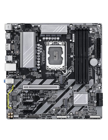 GIGABYTE B860M D3HP Scheda madre - CPU Intel Core Ultra, VRM a 4+1+2+1 fasi, fino a 9066MHz DDR5, 2xPCIe 4.0 M.2, LAN GbE, USB