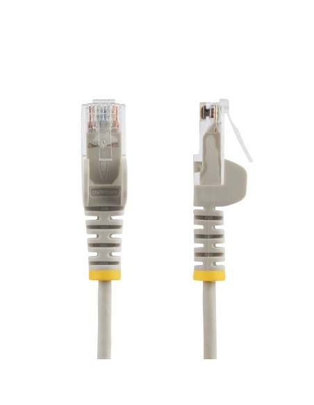 StarTech.com N6PAT25CMGRS cavo di rete Grigio 0,25 m Cat6 U UTP (UTP)