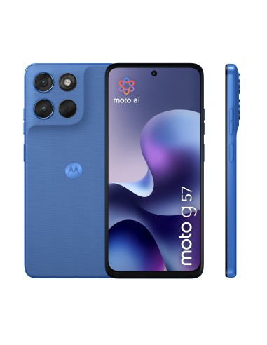Motorola moto g57 17,1 cm (6.72") Doppia SIM Android 16.0 5G USB tipo-C 8 GB 256 GB 5200 mAh Blu