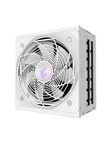 GIGABYTE AORUS ELITE P1000W ICE Alimentatore - PCIe 5.0, 80 PLUS Platinum, Design completamente modulare, Ventola da 120 mm,