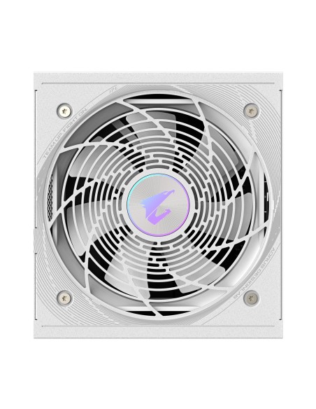 GIGABYTE AORUS ELITE P1000W ICE Alimentatore - PCIe 5.0, 80 PLUS Platinum, Design completamente modulare, Ventola da 120 mm,