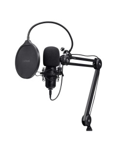 Trust GXT 270 Emita II+ Nero Microfono per podcast