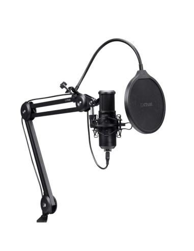 Trust GXT 270 Emita II+ Nero Microfono per podcast