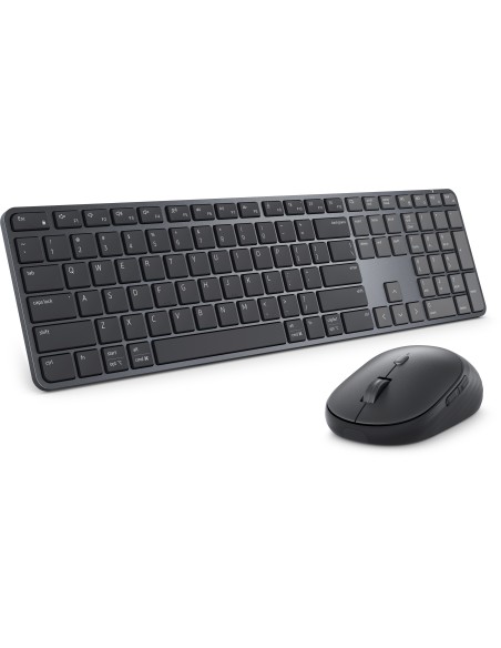 DELL Pro 7 Slim KM726 tastiera Mouse incluso Casa ufficio RF senza fili + Bluetooth QWERTY US International Nero