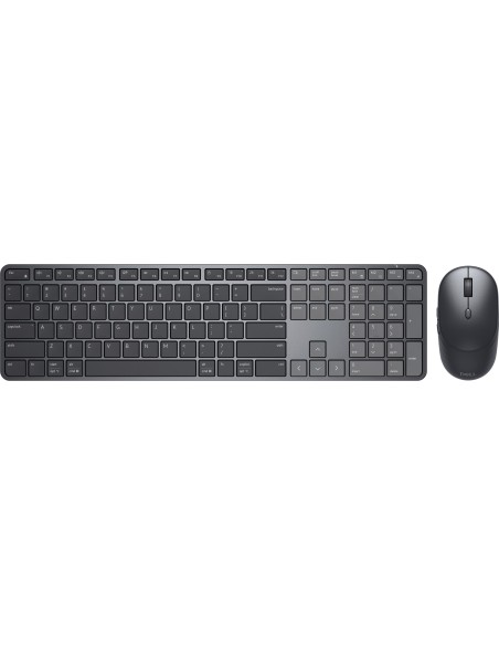 DELL Pro 7 Slim KM726 tastiera Mouse incluso Casa ufficio RF senza fili + Bluetooth QWERTY US International Nero