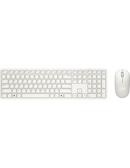 DELL Pro 5 KM526 tastiera Mouse incluso Casa ufficio RF Wireless QWERTY US International Bianco