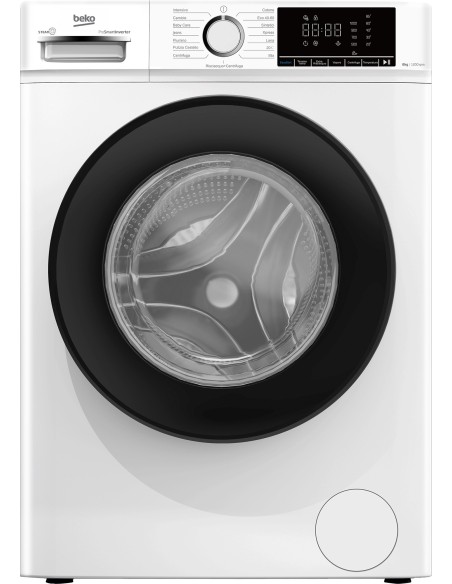 Beko BMX8126DB lavatrice Caricamento frontale 8 kg 1200 Giri min Bianco