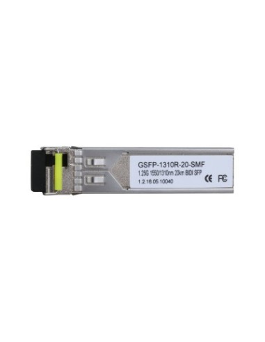Dahua Technology GSFP-1310R-20-SMF modulo del ricetrasmettitore di rete Fibra ottica 1000 Mbit s SFP 1550 nm