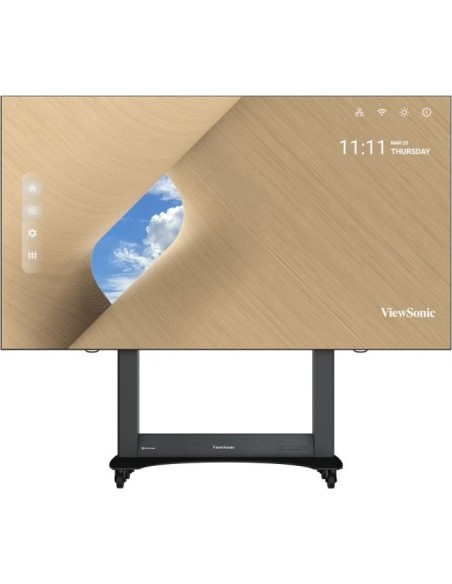 Viewsonic LDS138-151 visualizzatore di messaggi Pannello piatto per segnaletica digitale 3,51 m (138") LED Wi-Fi 600 cd m² Full