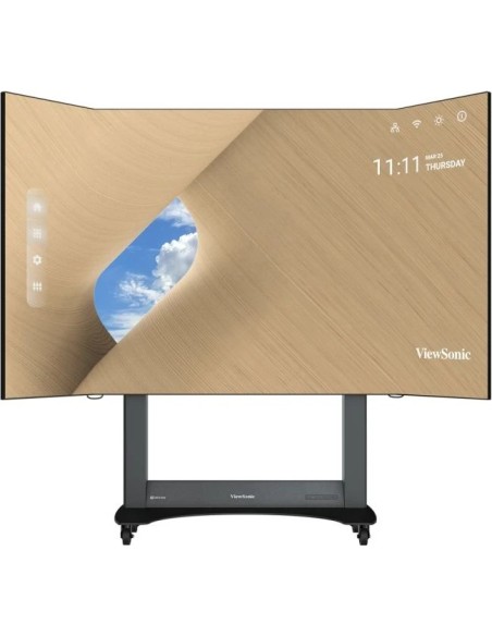 Viewsonic LDS138-151 visualizzatore di messaggi Pannello piatto per segnaletica digitale 3,51 m (138") LED Wi-Fi 600 cd m² Full