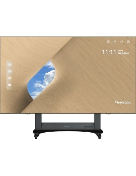 Viewsonic LDS138-151 visualizzatore di messaggi Pannello piatto per segnaletica digitale 3,51 m (138") LED Wi-Fi 600 cd m² Full