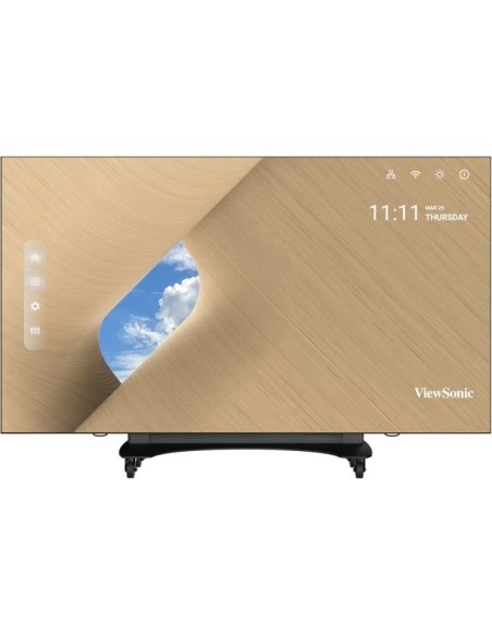 Viewsonic LDS138-151 visualizzatore di messaggi Pannello piatto per segnaletica digitale 3,51 m (138") LED Wi-Fi 600 cd m² Full