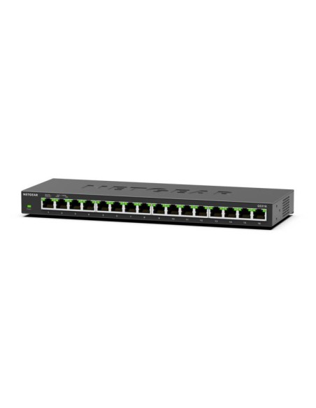 NETGEAR GS316 Non gestito L2 Gigabit Ethernet (10 100 1000) Nero