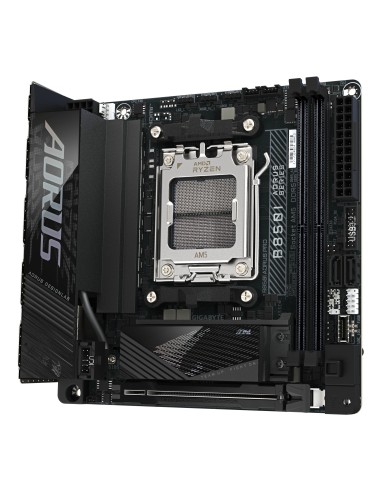 GIGABYTE B850I AORUS PRO Scheda Madre - Supporta processori AMD Ryzen Serie 9000, VRM digitale a 8+2+1 fasi, fino a 8400MHz