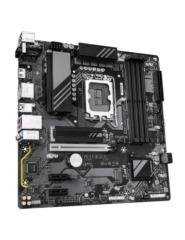 GIGABYTE B760M DS3H WIFI6E GEN5 Scheda Madre – Supporta processori Intel Core di 14a generazione, VRM digitale a 6+2+1 fasi,