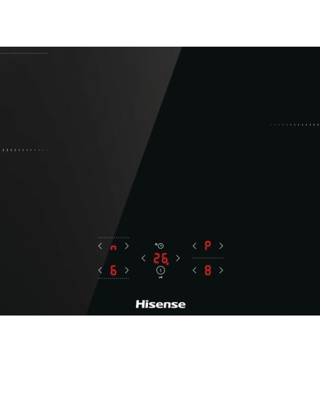Hisense HI8421BSC Nero Da incasso 80 cm Piano cottura a induzione 4 Fornello(i)