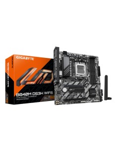GIGABYTE B840M DS3H WIFI6 Scheda Madre – CPU AMD Ryzen 9000, VRM digitale 8+2+2 fasi, fino a 8200 MHz DDR5, 2 x M.2 PCIe 4.0,