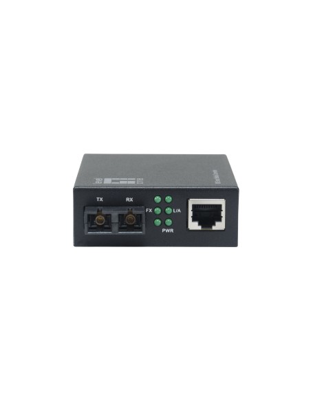 LevelOne GVM-2001 convertitore multimediale di rete 1000 Mbit s 850 nm Modalità multipla Nero