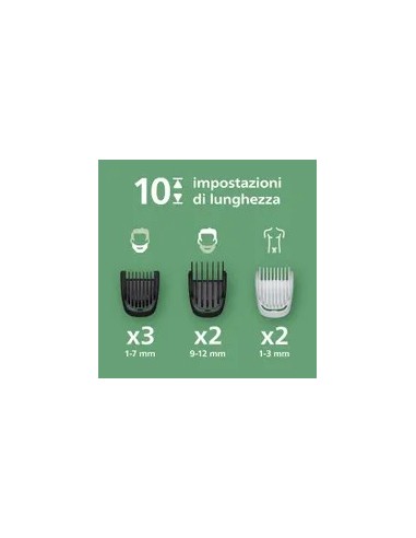 Philips Rifinitore All-in-One Multigroom MG3945 15