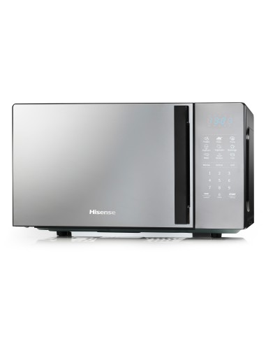 Hisense H20MOMBS4HG forno a microonde Argento Microonde con grill Superficie piana 20 L 700 W
