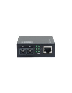 LevelOne GVM-2002 convertitore multimediale di rete 1000 Mbit s 1310 nm Modalità singola Nero