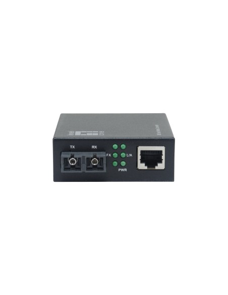 LevelOne GVM-2002 convertitore multimediale di rete 1000 Mbit s 1310 nm Modalità singola Nero