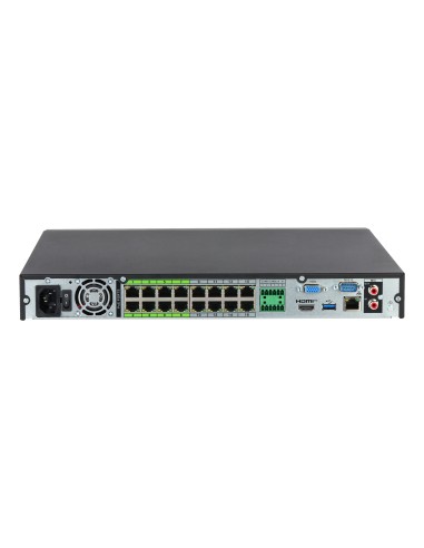 Dahua Technology WizSense NVR5216-16P-EI2 Videoregistratore di rete (NVR) 1U Nero