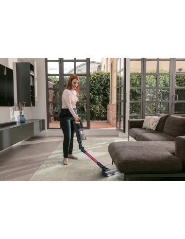 Hoover HF1M10HX 011 Aspirapolvere a bastone 2 in 1 Batteria Secco Senza sacchetto 200 W Magenta, Nero