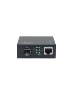 LevelOne GVM-2000 convertitore multimediale di rete 1000 Mbit s Nero