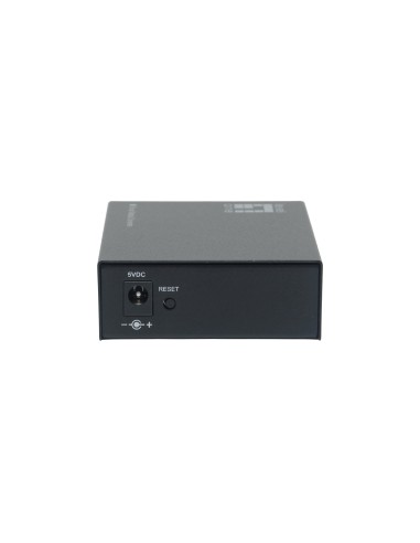 LevelOne GVM-2000 convertitore multimediale di rete 1000 Mbit s Nero