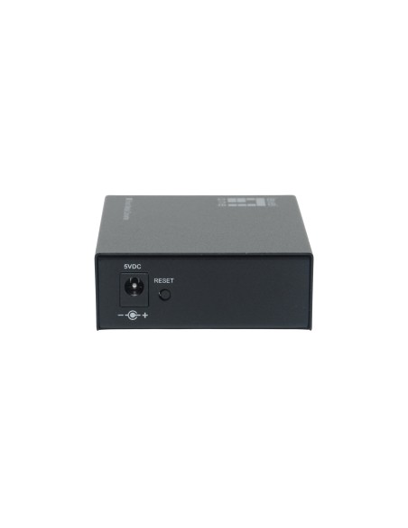 LevelOne GVM-2000 convertitore multimediale di rete 1000 Mbit s Nero
