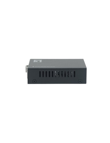 LevelOne GVM-2000 convertitore multimediale di rete 1000 Mbit s Nero