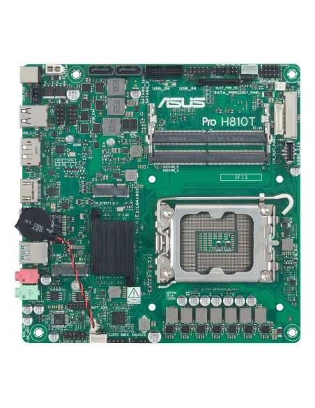 ASUS Pro H810T-CSM Intel H810 LGA 1851 (Socket V1) Thin Mini ITX