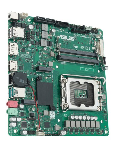 ASUS Pro H810T-CSM Intel H810 LGA 1851 (Socket V1) Thin Mini ITX